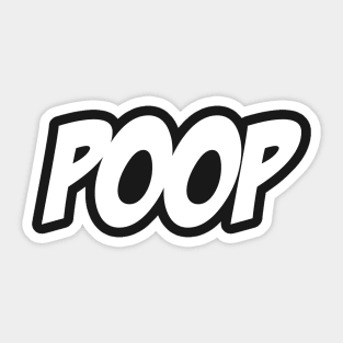 POOP! Sticker